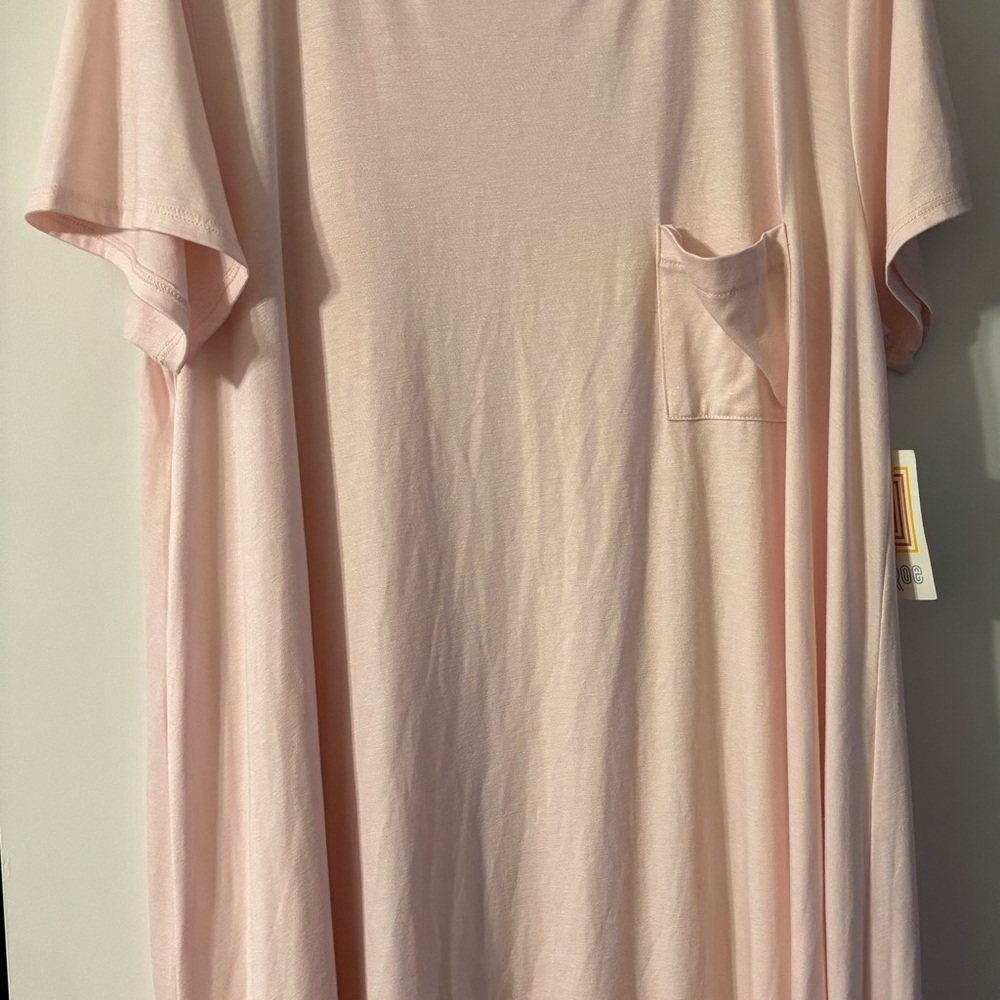 Lula roe dress light pink